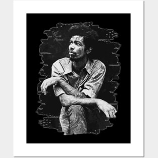 Gil scott heron \ Brush Art Posters and Art